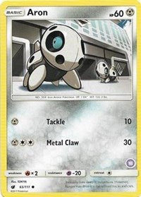 Aron (18) (65/111) [SM Trainer Kit Alolan Sandslash and Alolan Ninetales]