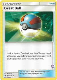 Great Ball (#21, Alolan Sandslash Half-Deck) (21/30) [SM Trainer Kit Alolan Sandslash and Alolan Ninetales]