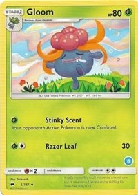 Gloom (6) (5/147) [SM Trainer Kit Alolan Sandslash and Alolan Ninetales]