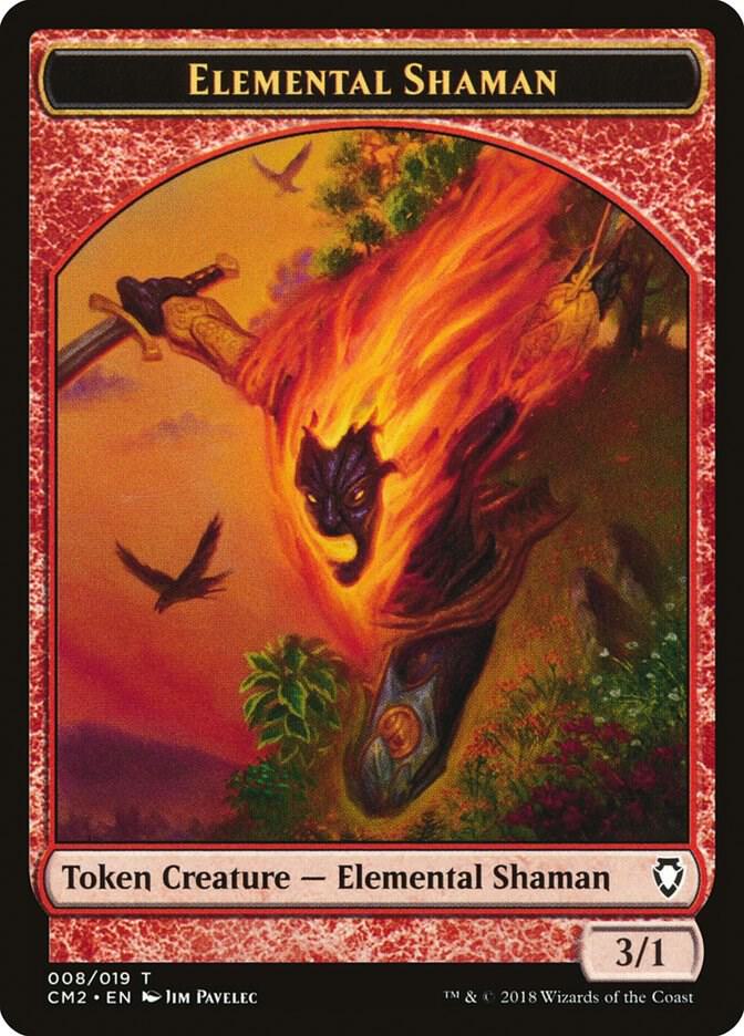Elemental Shaman Token (8) [Commander Anthology Volume II]