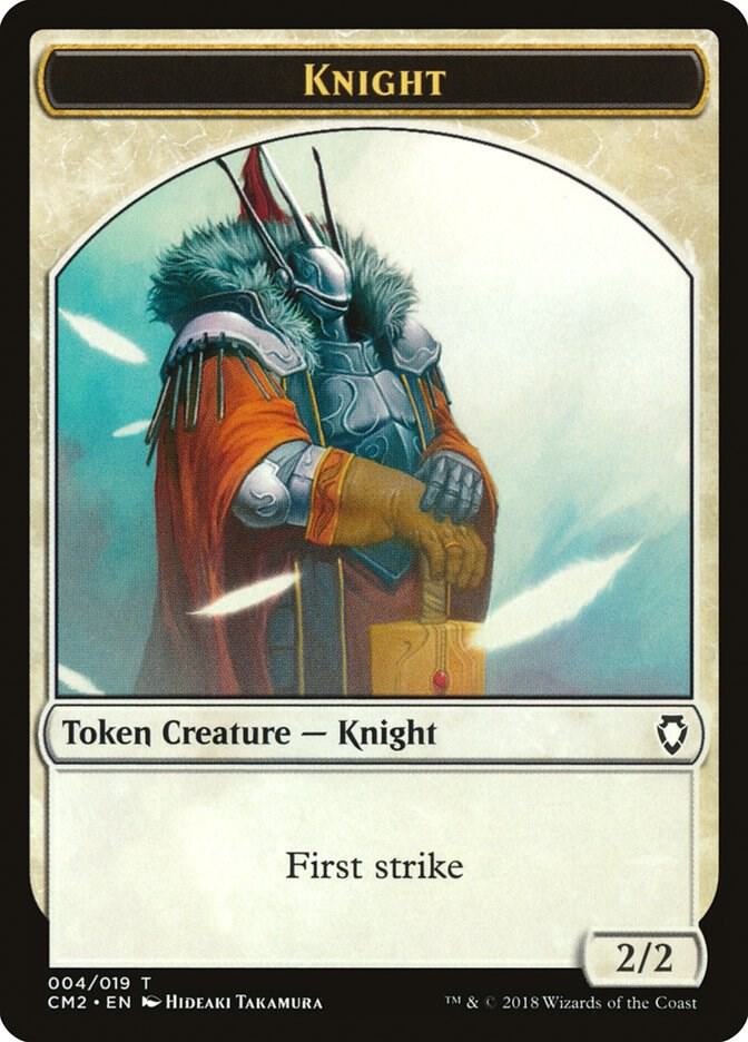 Knight Token (4) [Commander Anthology Volume II]