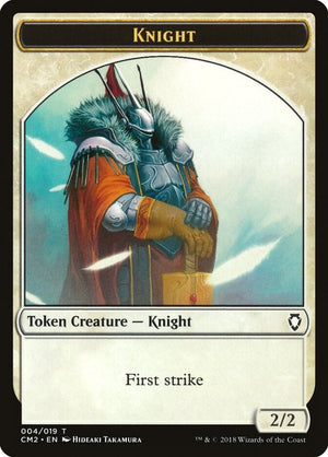 Knight Token (4) [Commander Anthology Volume II]