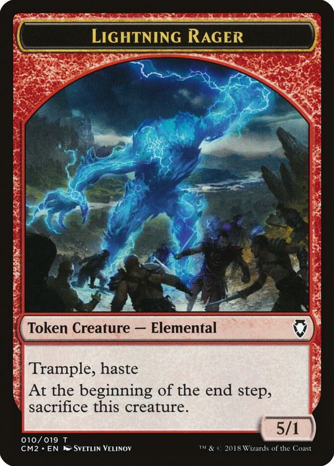 Lightning Rager Token (10) [Commander Anthology Volume II]