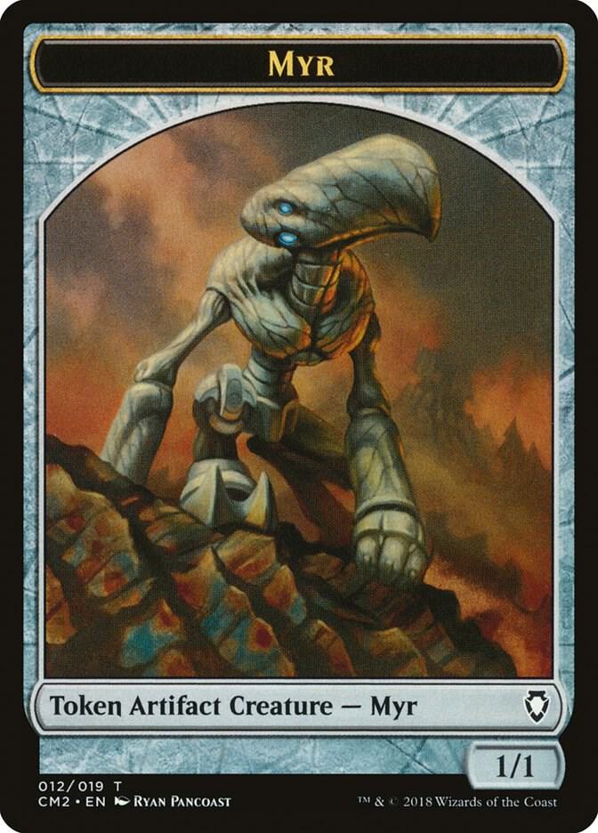 Myr Token (12) [Commander Anthology Volume II]