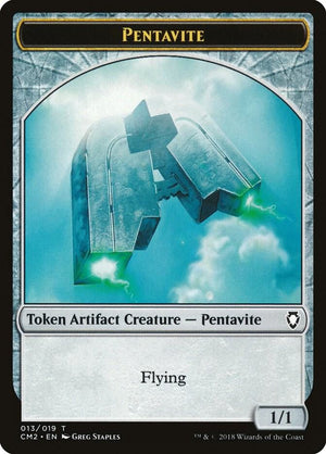 Pentavite Token (13) [Commander Anthology Volume II]