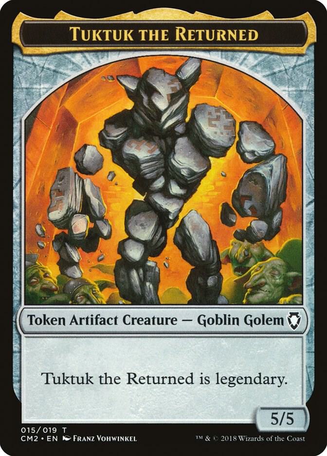 Tuktuk the Returned Token (15) [Commander Anthology Volume II]