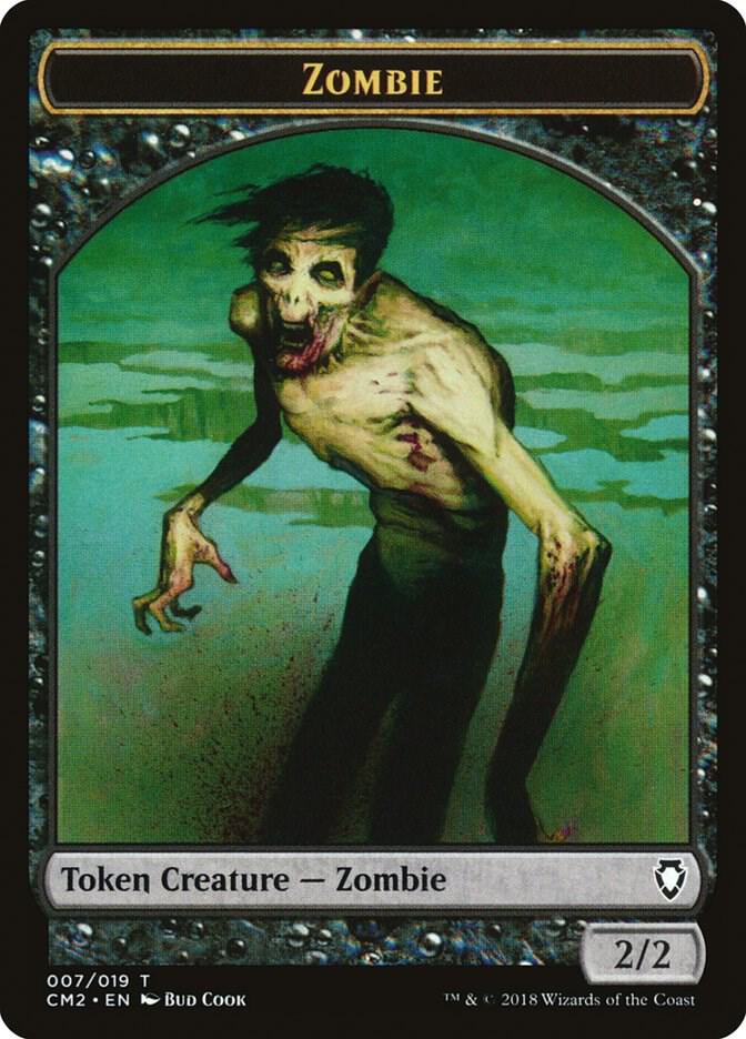 Zombie Token (7) [Commander Anthology Volume II]