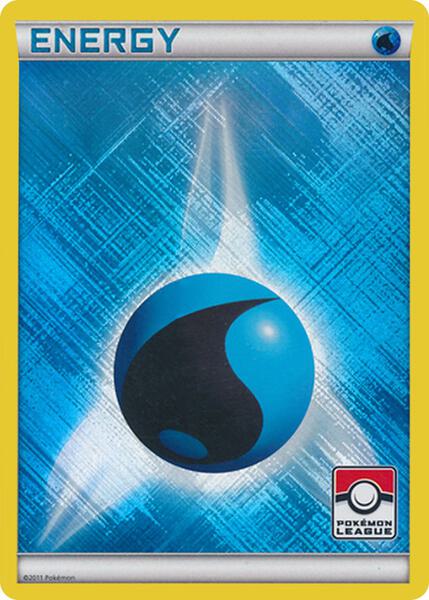 Water Energy (2011 Pokemon League Promo) [League and Championship Cards]
