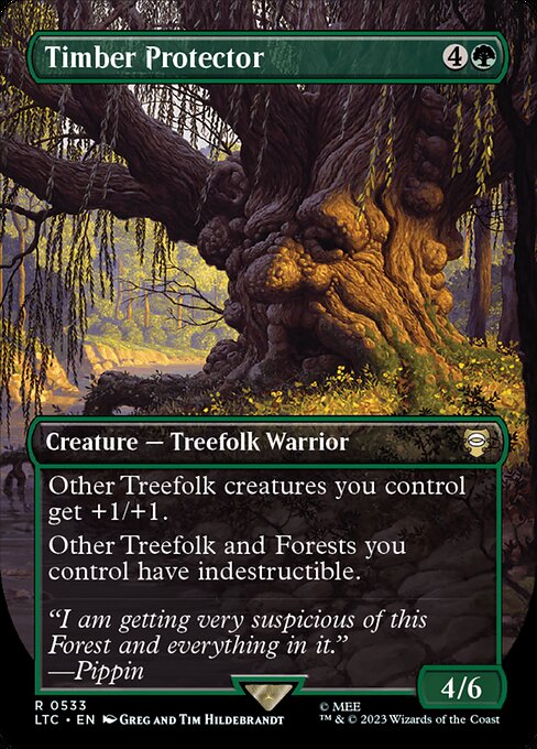 Timber Protector (533) [Tales of Middle-earth Commander] [Borderless]