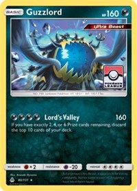 Guzzlord - 80/131 (Pokemon League) (080/131) [League and Championship Cards]