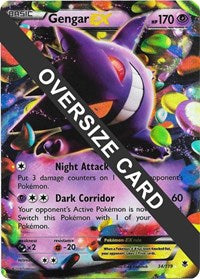Gengar EX - 34/119 (034/119) [Jumbo Cards]