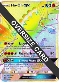 Ho-Oh GX - SM80 (SM Black Star Promo) (SM80) [Jumbo Cards]