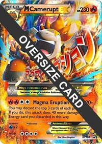 M Camerupt EX - XY198 (XY198) [Jumbo Cards]