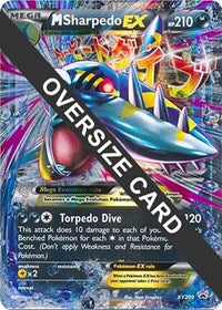 M Sharpedo EX - XY200 (XY200) [Jumbo Cards]