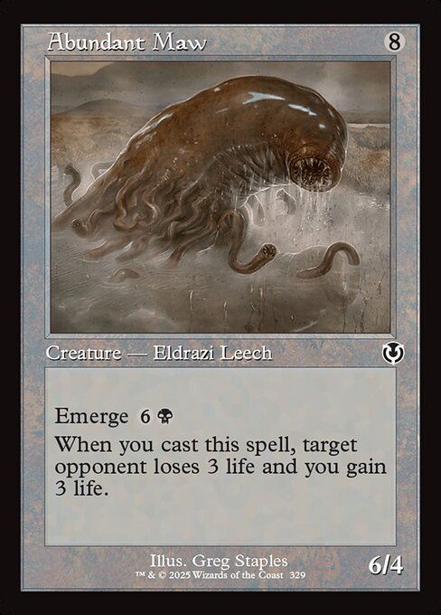 Abundant Maw (329) [Innistrad Remastered]