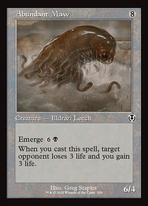 Abundant Maw (329) [Innistrad Remastered]