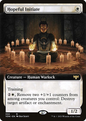 Hopeful Initiate (350) [Innistrad: Crimson Vow] [Extended Art]