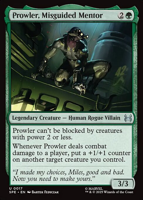 Prowler, Misguided Mentor (17) [Marvel's Spider-Man Eternal]