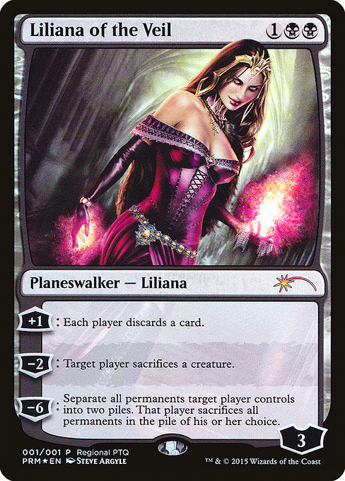 Liliana of the Veil (2015) [Pro Tour Promos]
