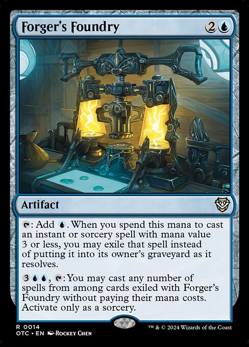 Forger's Foundry (14) [Outlaws of Thunder Junction Commander]