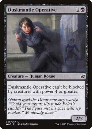 Duskmantle Operative (88) [War of the Spark]