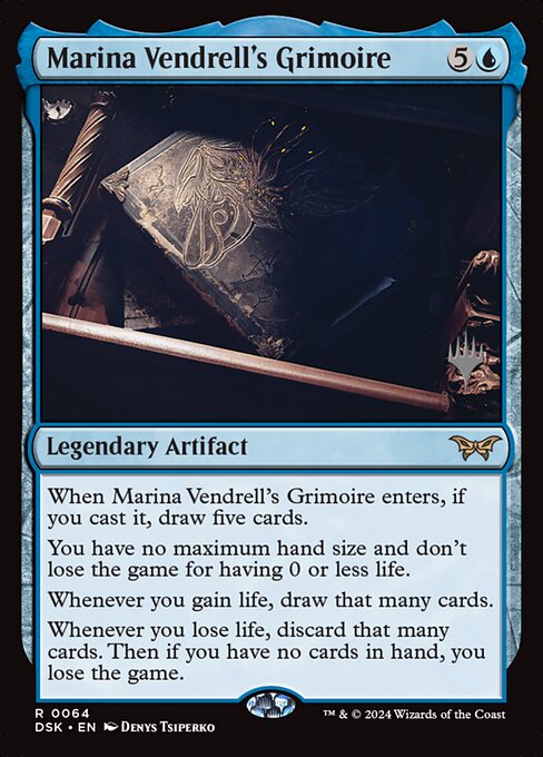 Marina Vendrell's Grimoire (64p) [Duskmourn: House of Horror Promos]