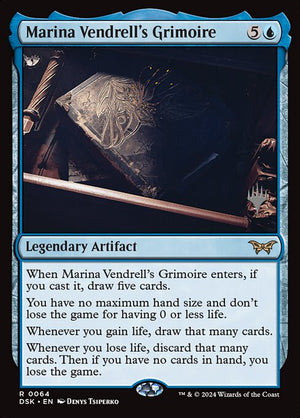 Marina Vendrell's Grimoire (64p) [Duskmourn: House of Horror Promos]