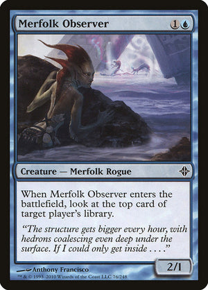 Merfolk Observer (76) [Rise of the Eldrazi]