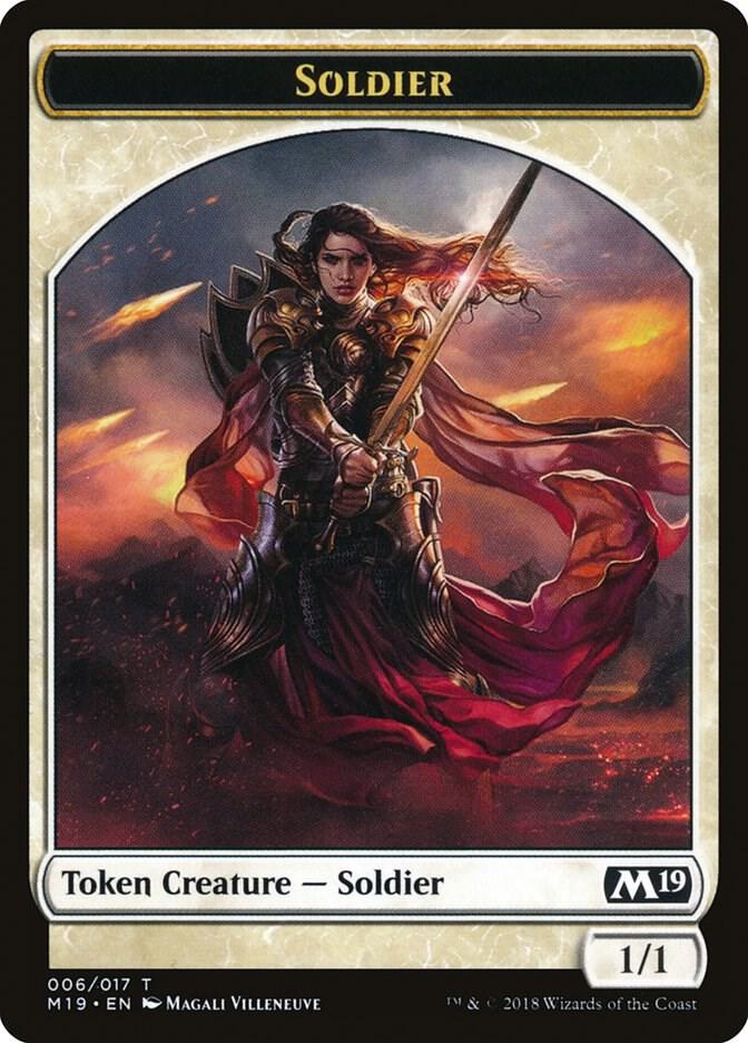 Soldier Token (6) [Core Set 2019]