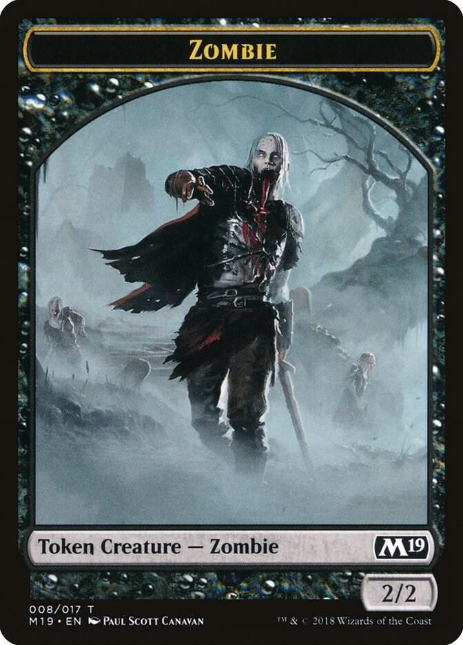 Zombie Token (8) [Core Set 2019]