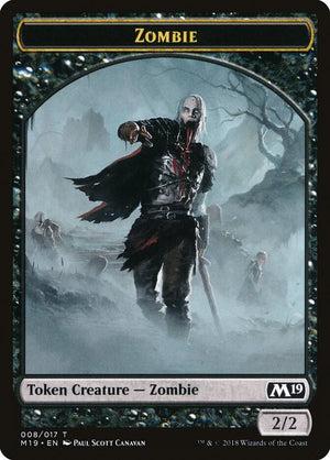 Zombie Token (8) [Core Set 2019]