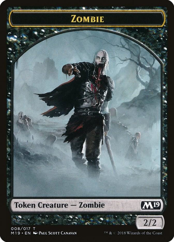 Zombie Token (8) [Core Set 2019]