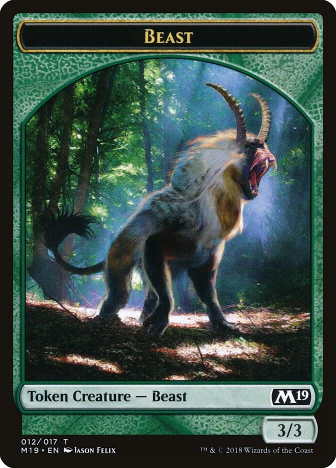 Beast Token (12) [Core Set 2019]