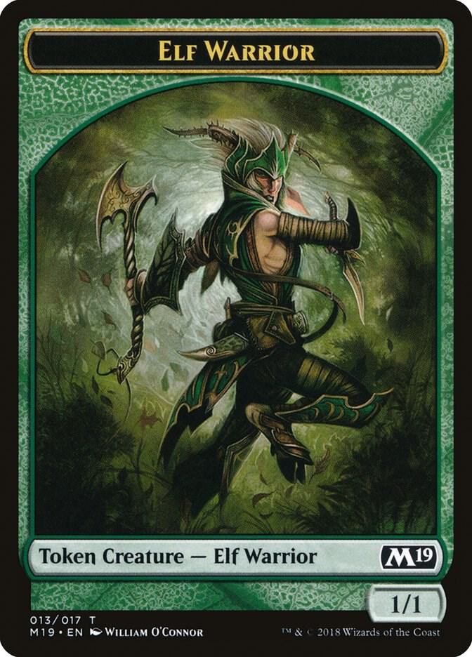 Elf Warrior Token (13) [Core Set 2019]