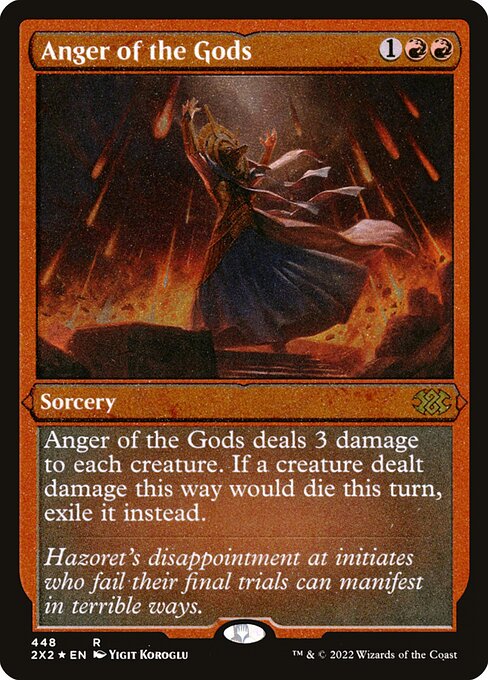Anger of the Gods (448) [Double Masters 2022]