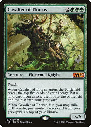 Cavalier of Thorns (167p) [Core Set 2020 Promos]