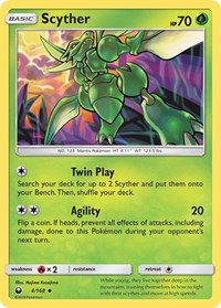 Scyther (4/168) [SM Celestial Storm]