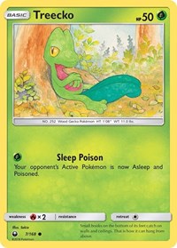 Treecko (7) (7/168) [SM Celestial Storm]
