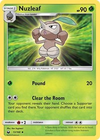 Nuzleaf (13/168) [SM Celestial Storm]