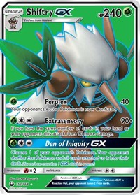 Shiftry GX (Full Art) (152/168) [SM Celestial Storm]