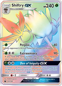Shiftry GX (Secret) (169/168) [SM Celestial Storm]