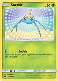 Surskit (15/168) [SM Celestial Storm]