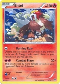 Entei - 14/98 (Cosmos Holo) (014/098) [Blister Exclusives]