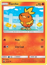 Torchic (26) (26/168) [SM Celestial Storm]