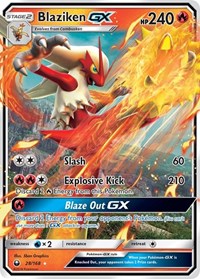 Blaziken GX (28/168) [SM Celestial Storm]