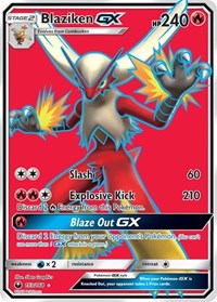 Blaziken GX (Full Art) (153/168) [SM Celestial Storm]