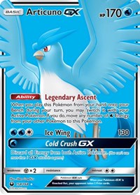 Articuno GX (Full Art) (154/168) [SM Celestial Storm]
