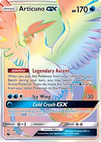 Articuno GX (Secret) (171/168) [SM Celestial Storm]
