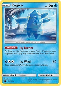 Regice (45/168) [SM Celestial Storm]