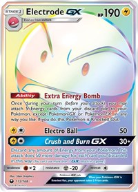 Electrode GX (Secret) (172/168) [SM Celestial Storm]